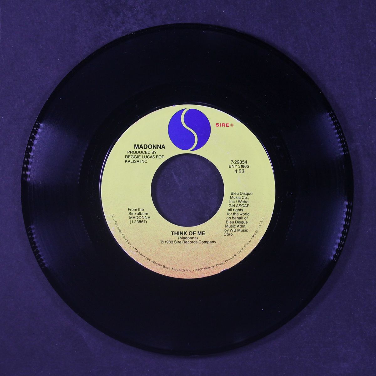 borderline / think of me by MADONNA