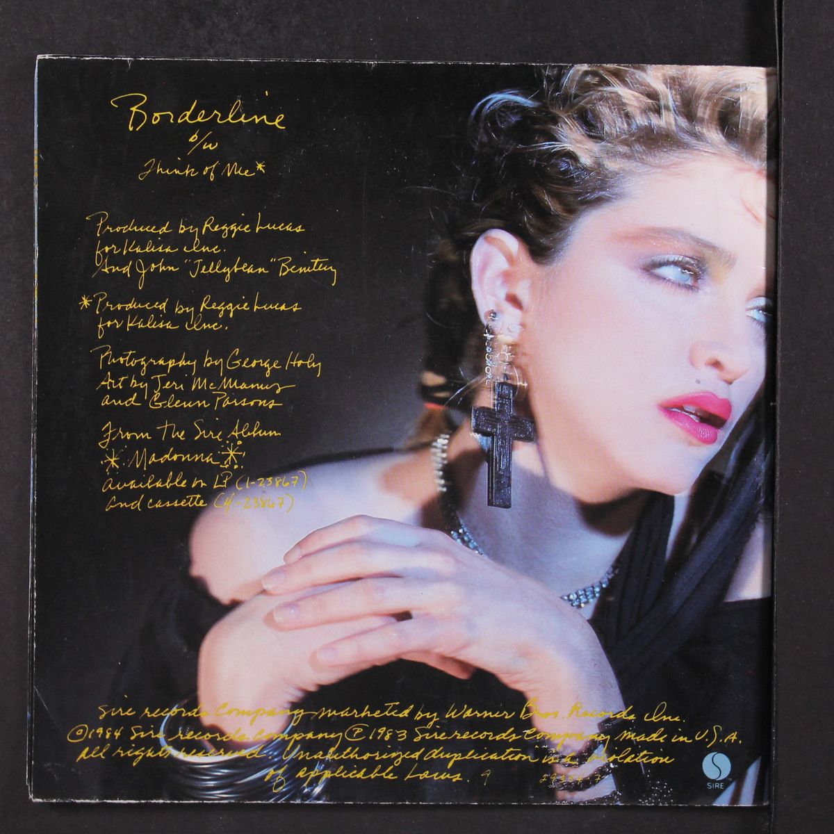 borderline / think of me by MADONNA