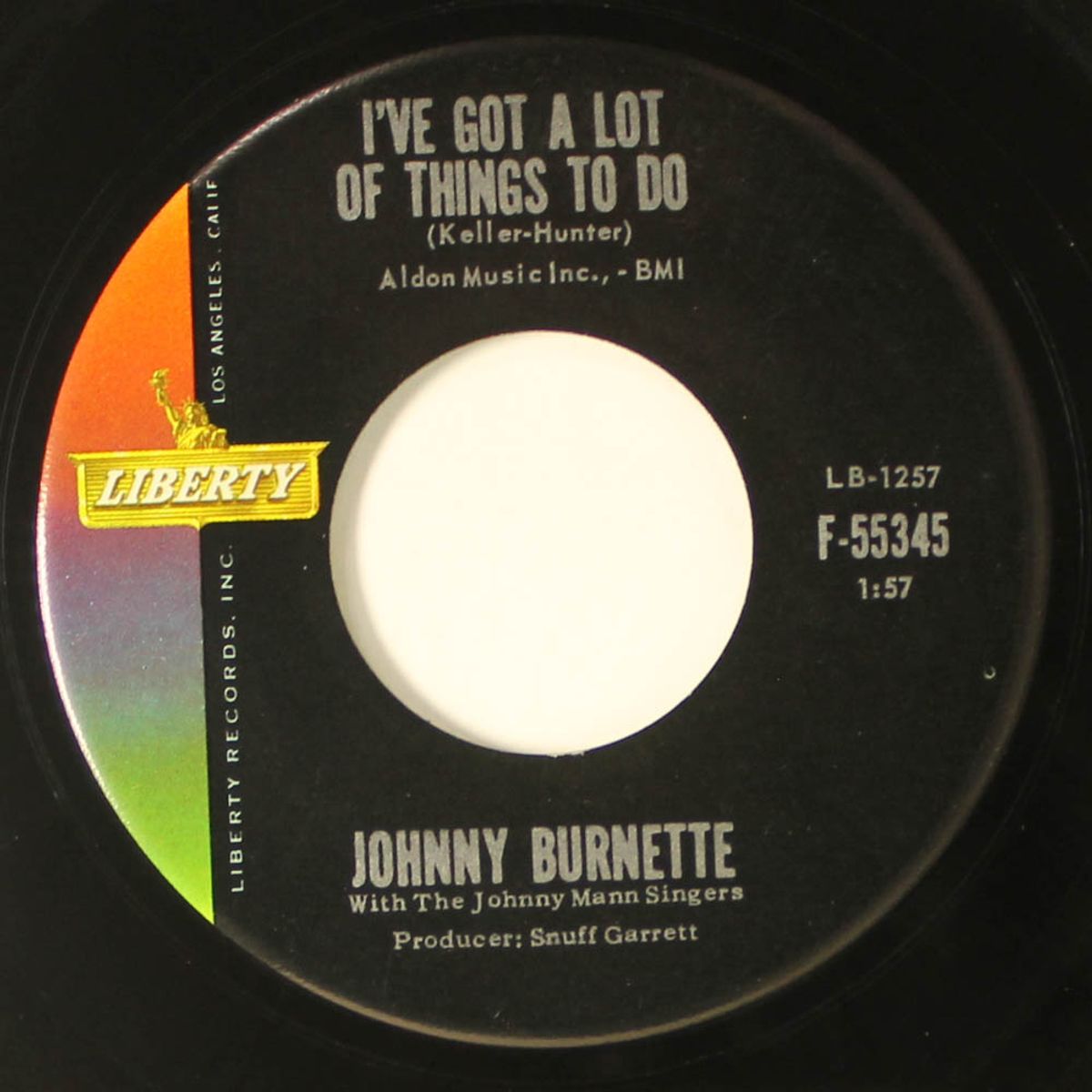 girls / i've got a lot of things to do by JOHNNY BURNETTE