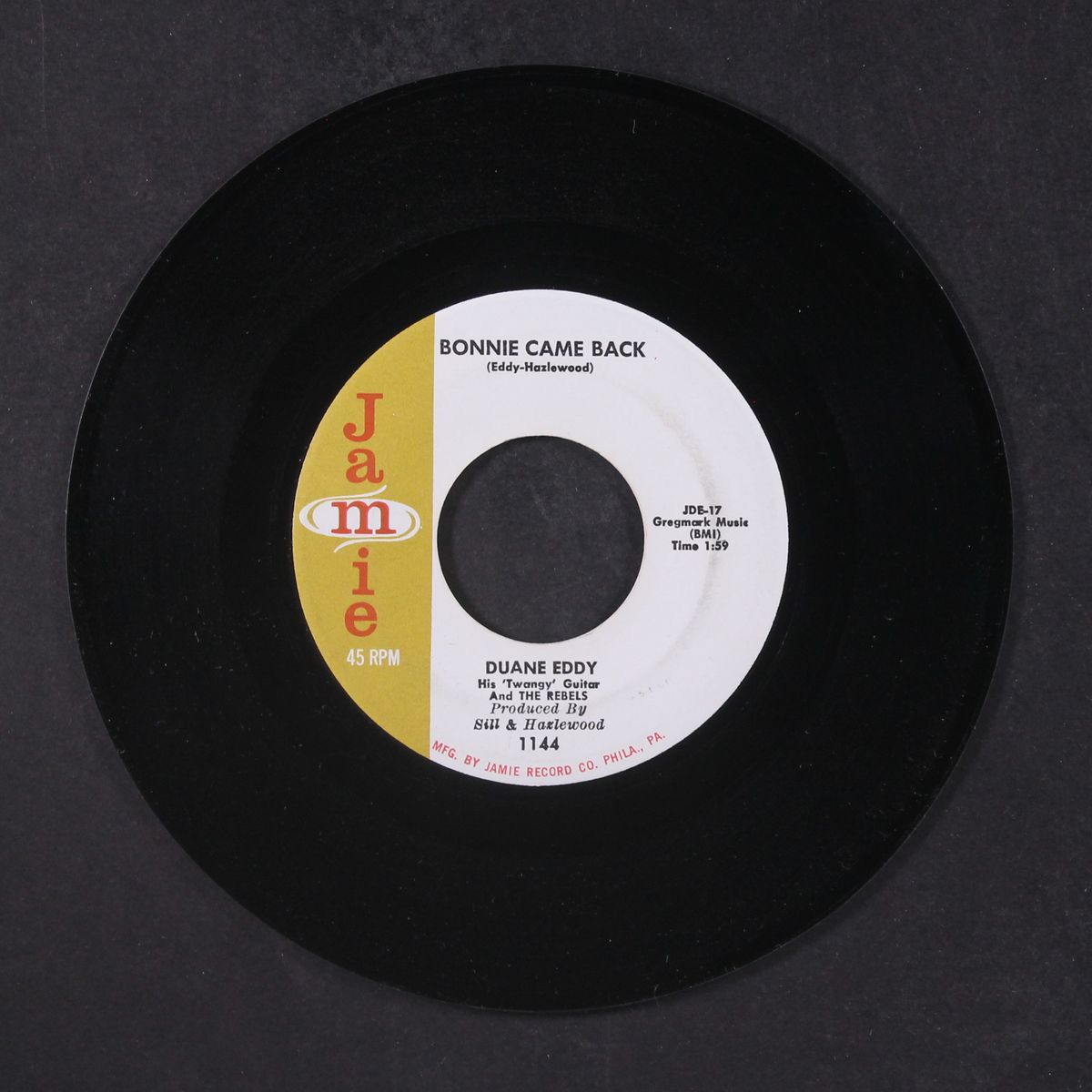 lost island / bonnie came back by DUANE EDDY