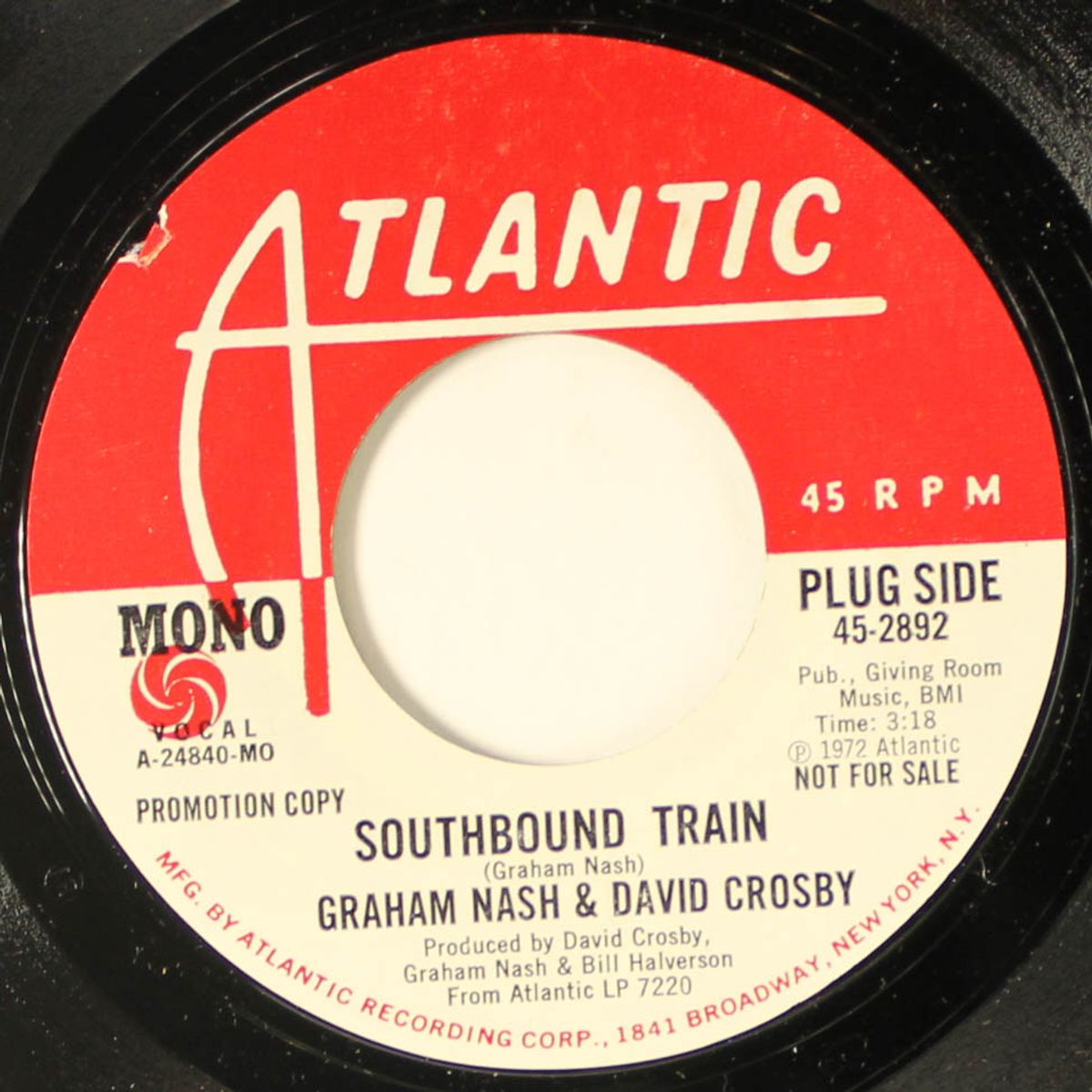 southbound train / mono by GRAHAM NASH & DAVID CROSBY