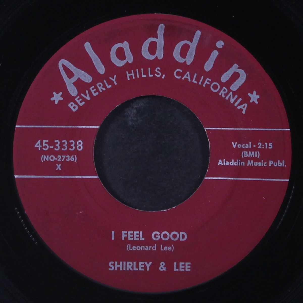 i feel good / now that it's over by SHIRLEY & LEE