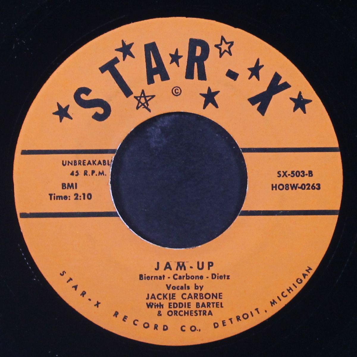 jam-up / just foolin' by JACKIE CARBONE