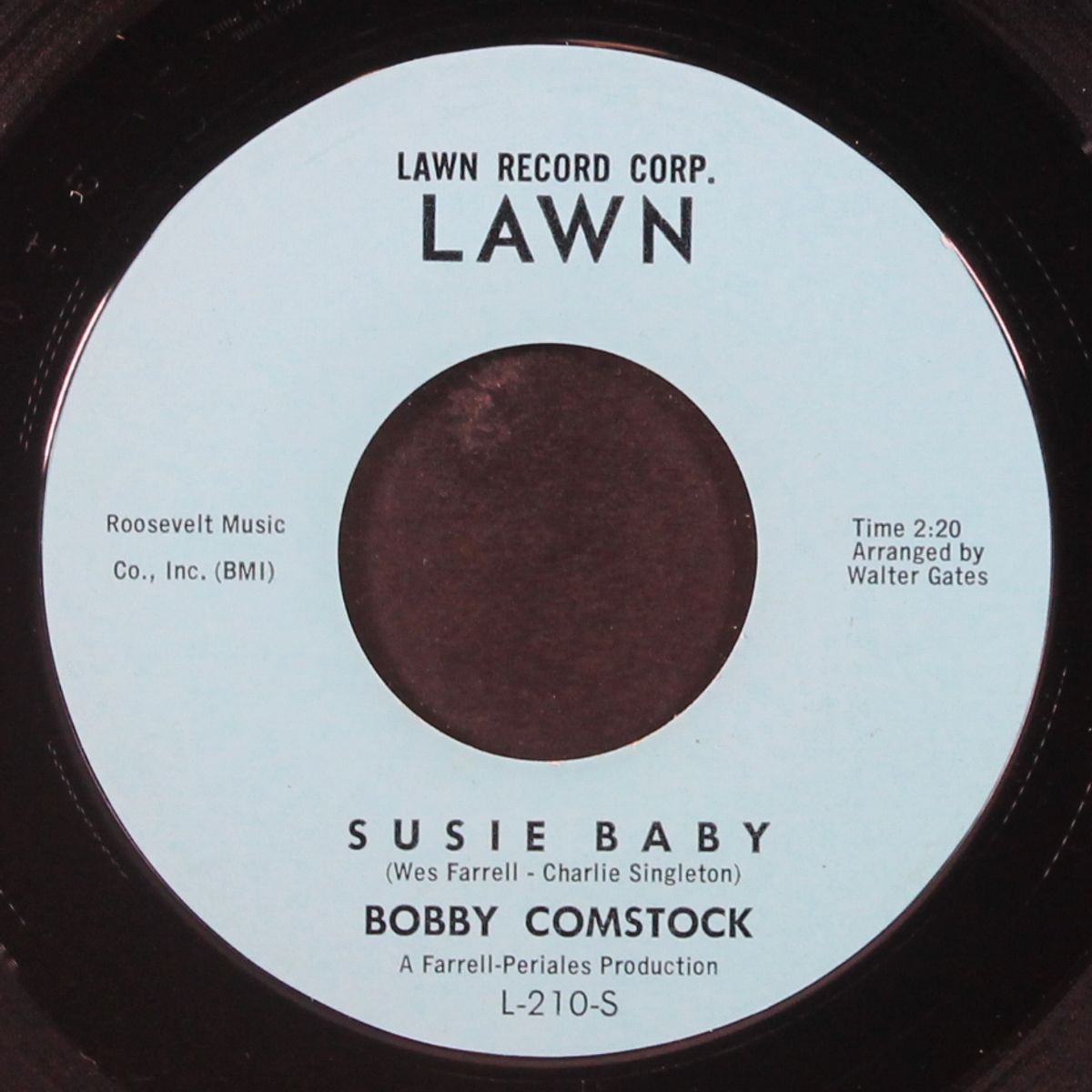 susie baby / take a walk by BOBBY COMSTOCK