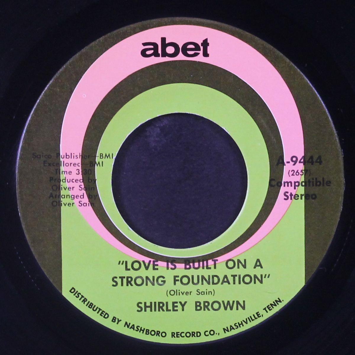 i ain't gonna tell / love is built on a strong foundation by SHIRLEY BROWN
