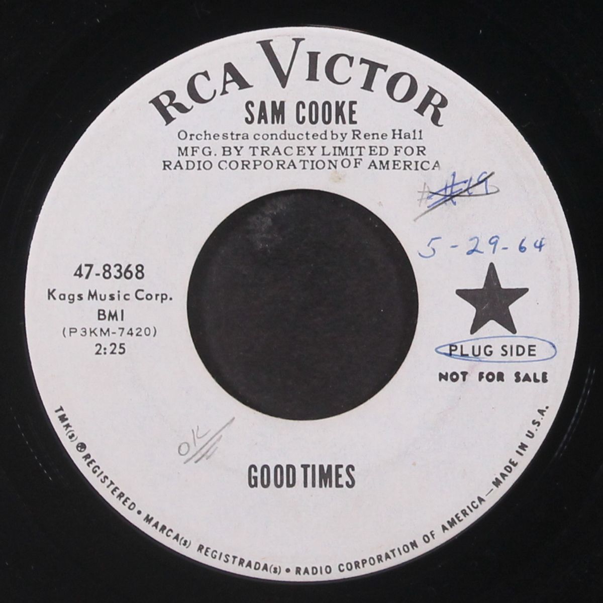 good times / tennessee waltz by SAM COOKE