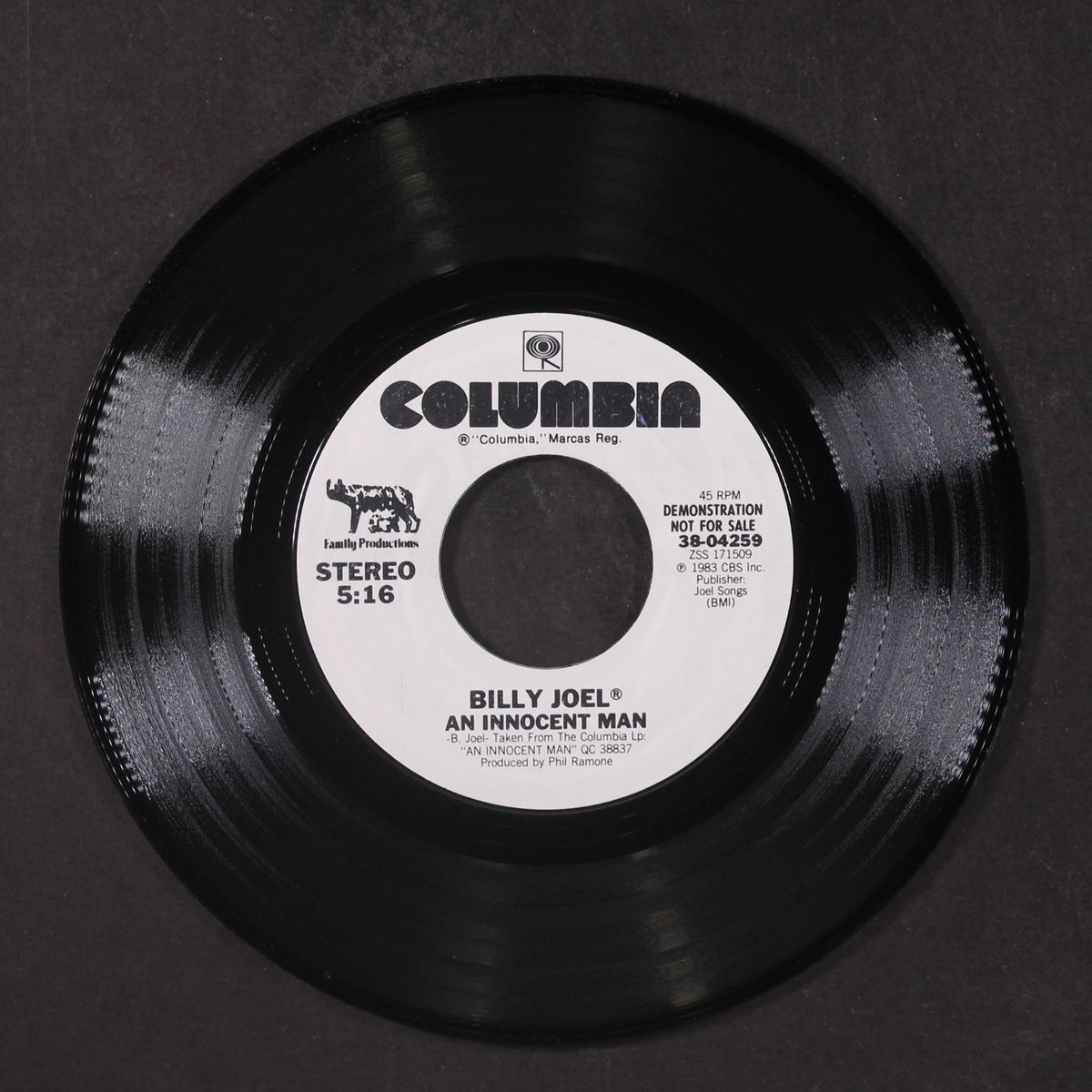 an innocent man / i'll cry instead by BILLY JOEL
