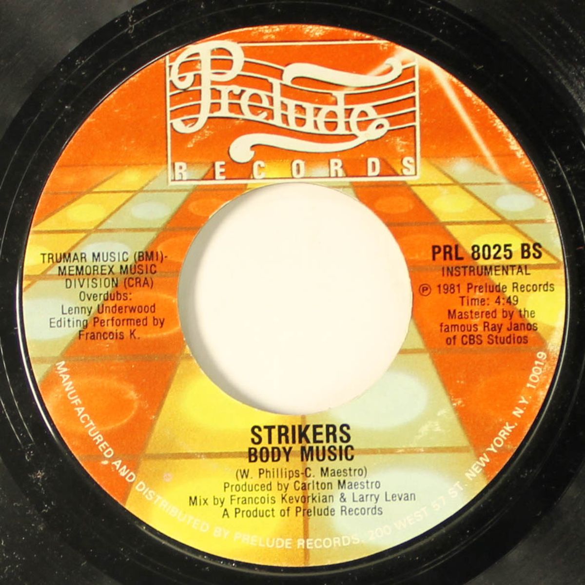 body music / instrumental by STRIKERS