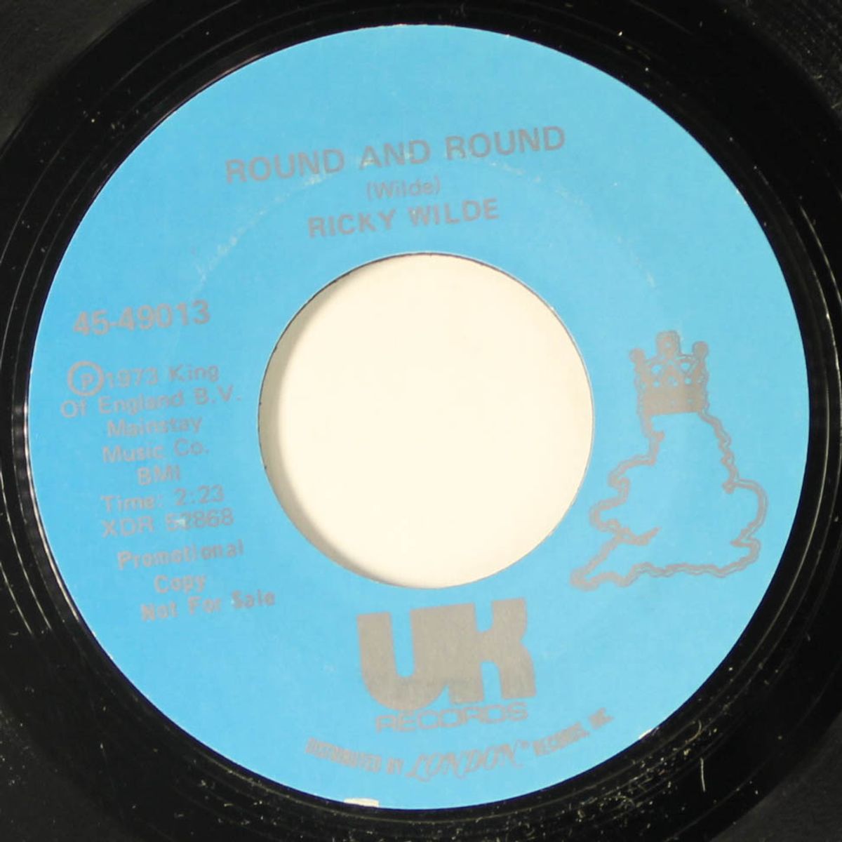 april love / round and round by RICKY WILDE