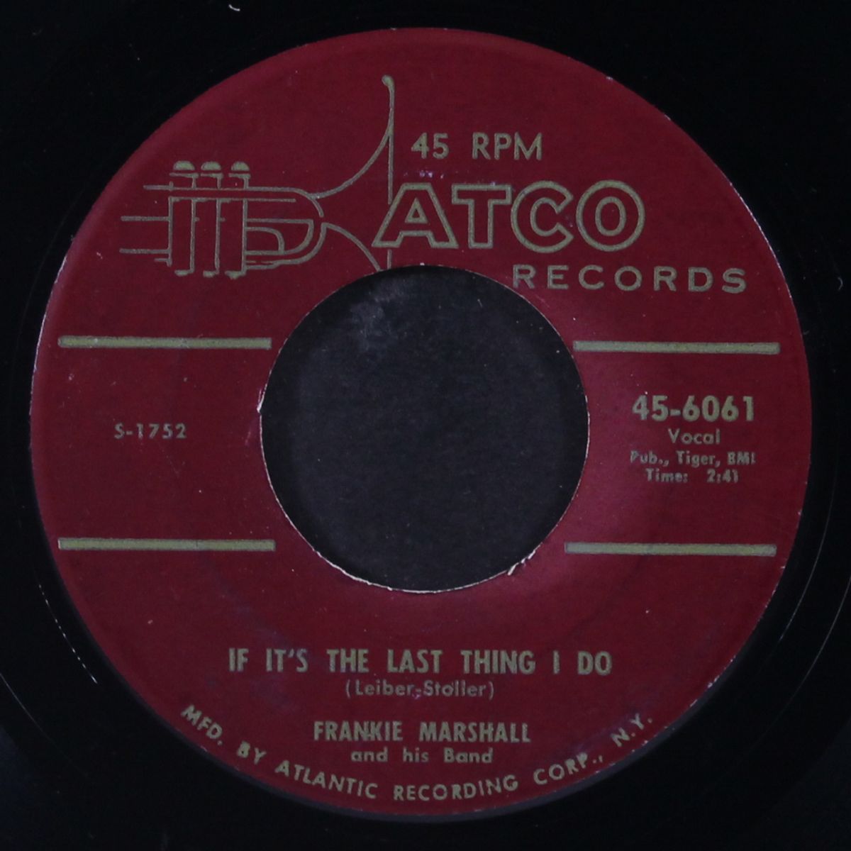 song from my heart / if it's the last thing i do by FRANKIE MARSHALL