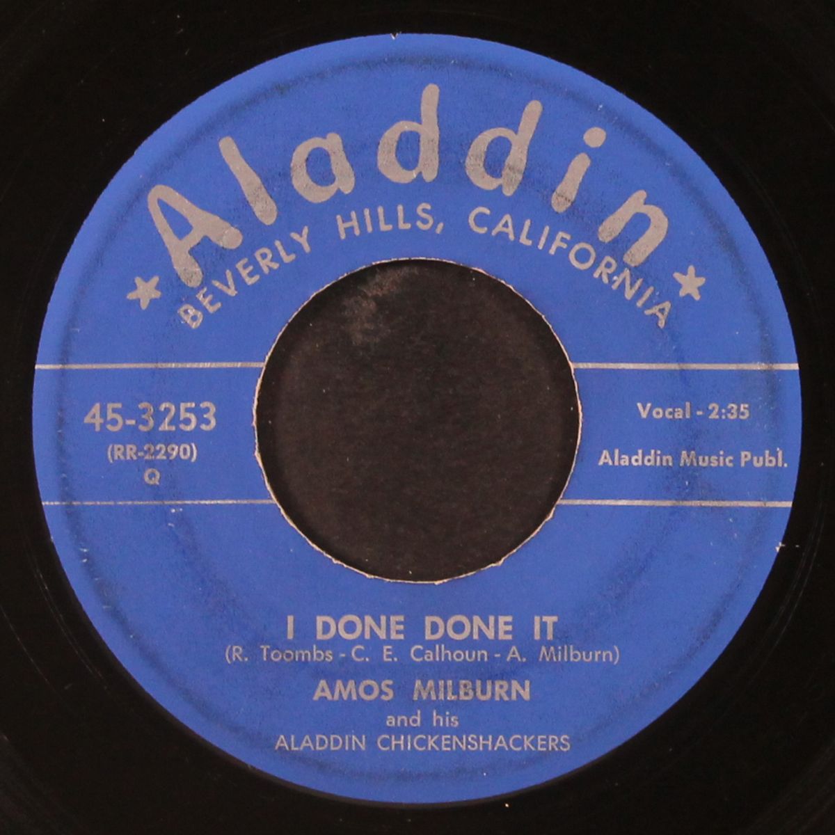 vicious, vicious vodka / i done done it by AMOS MILBURN