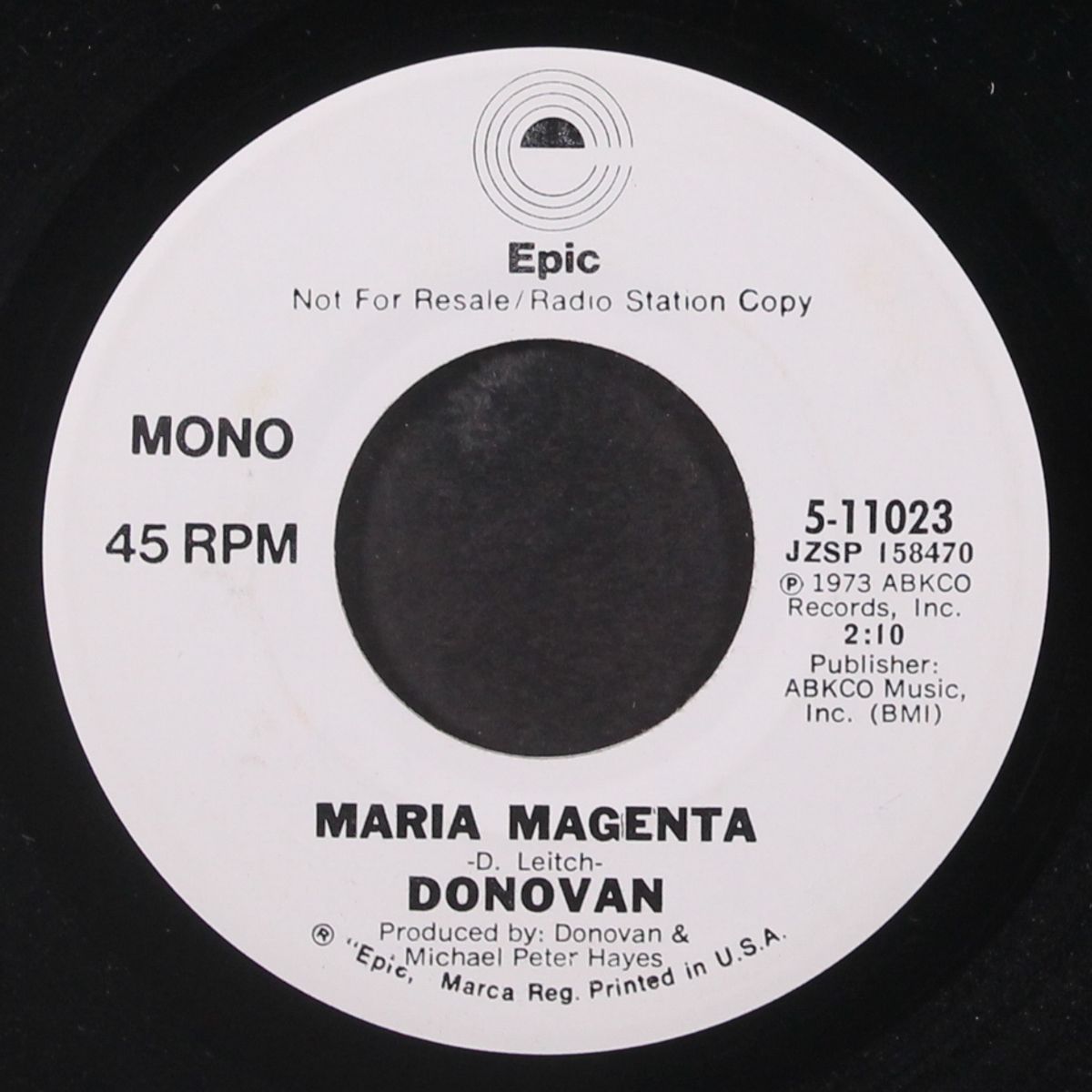 maria magenta / mono by DONOVAN