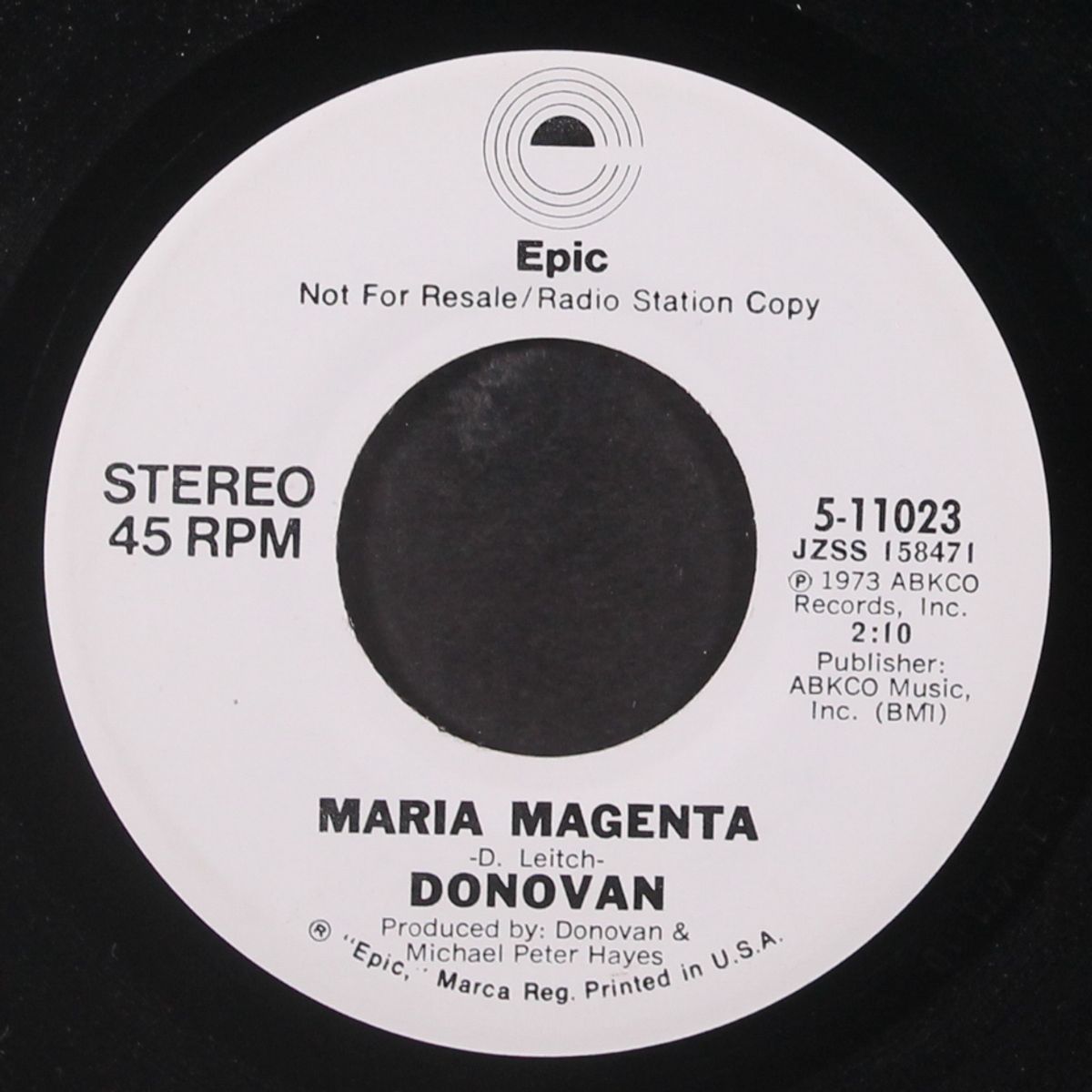 maria magenta / mono by DONOVAN