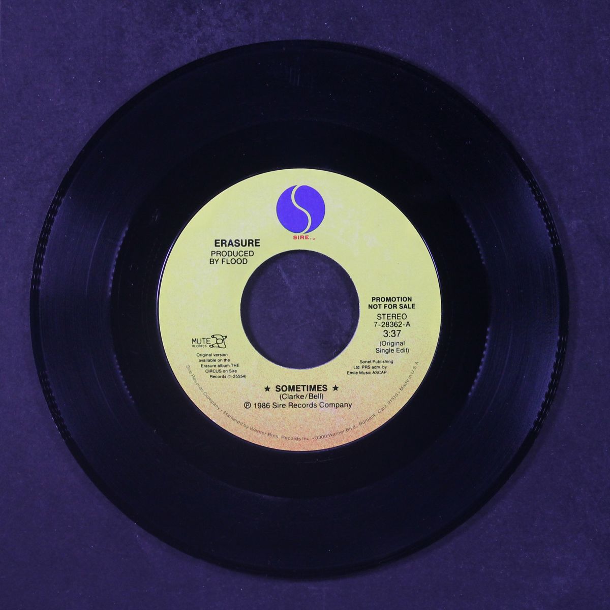 sometimes / same by ERASURE