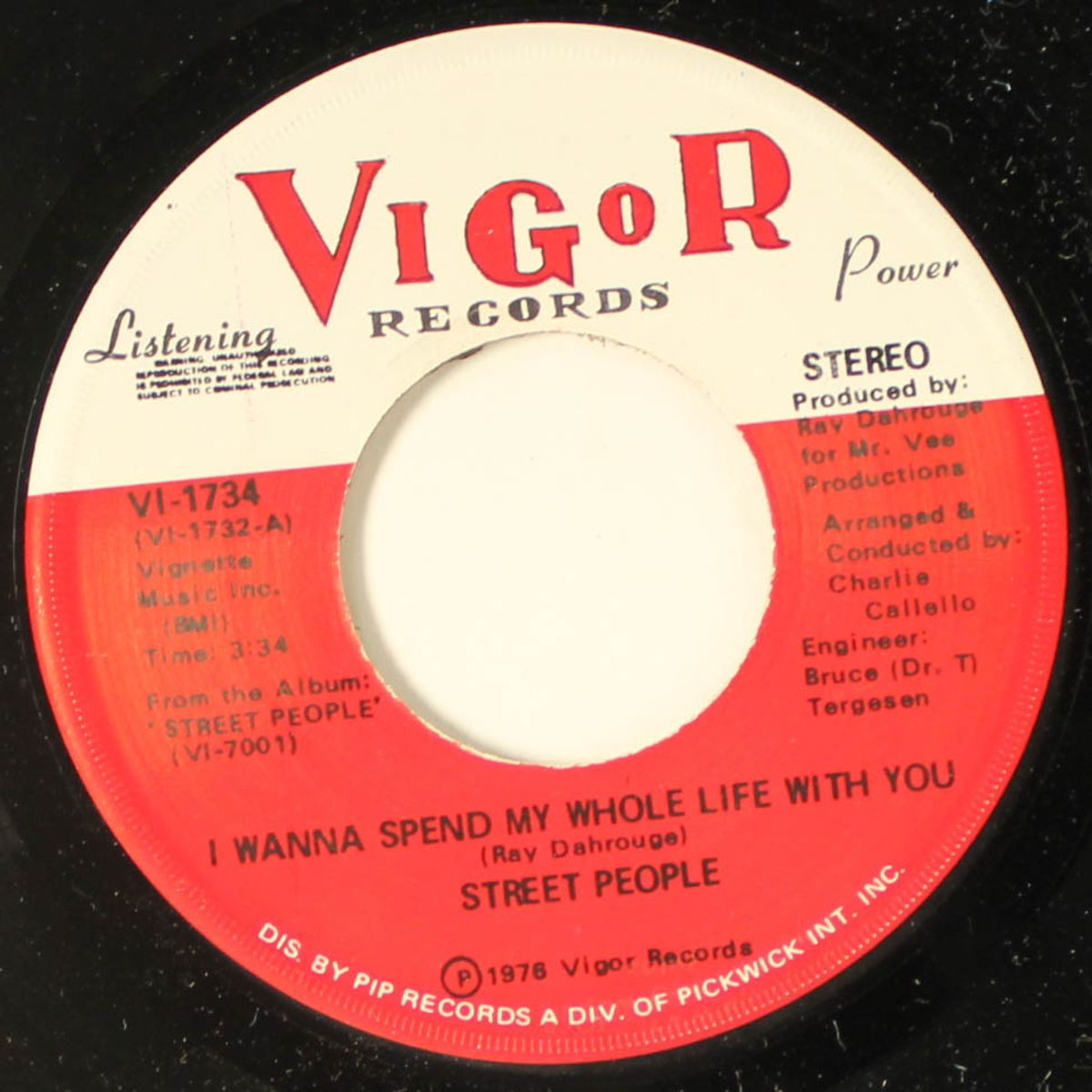 i wanna spend my whole life with you / wanna slow dance with you baby by STREET PEOPLE