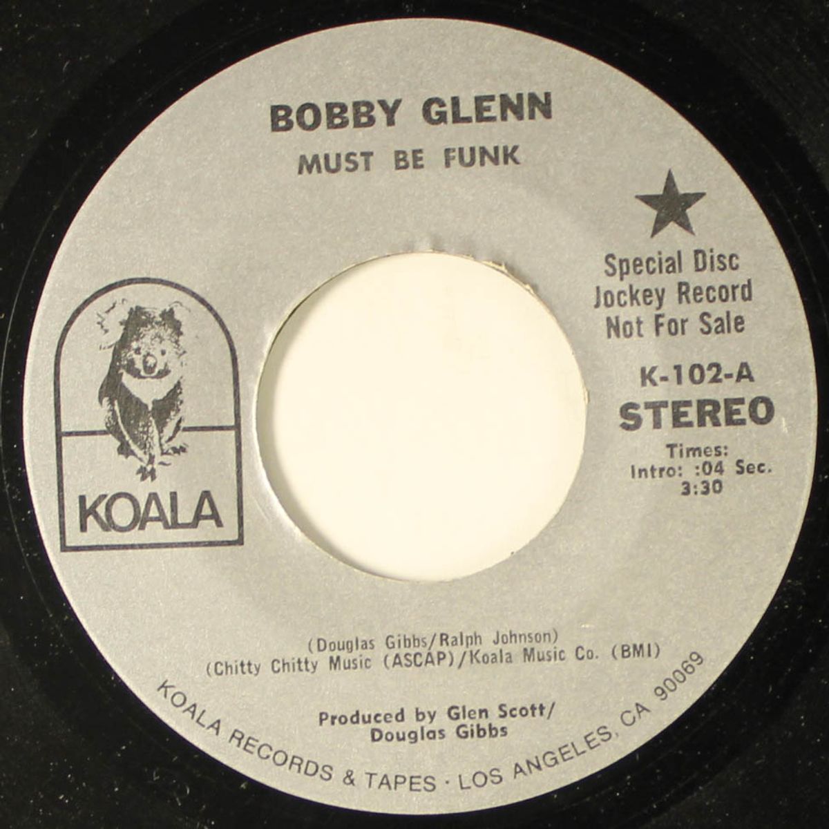 must be funk / mono by BOBBY GLENN