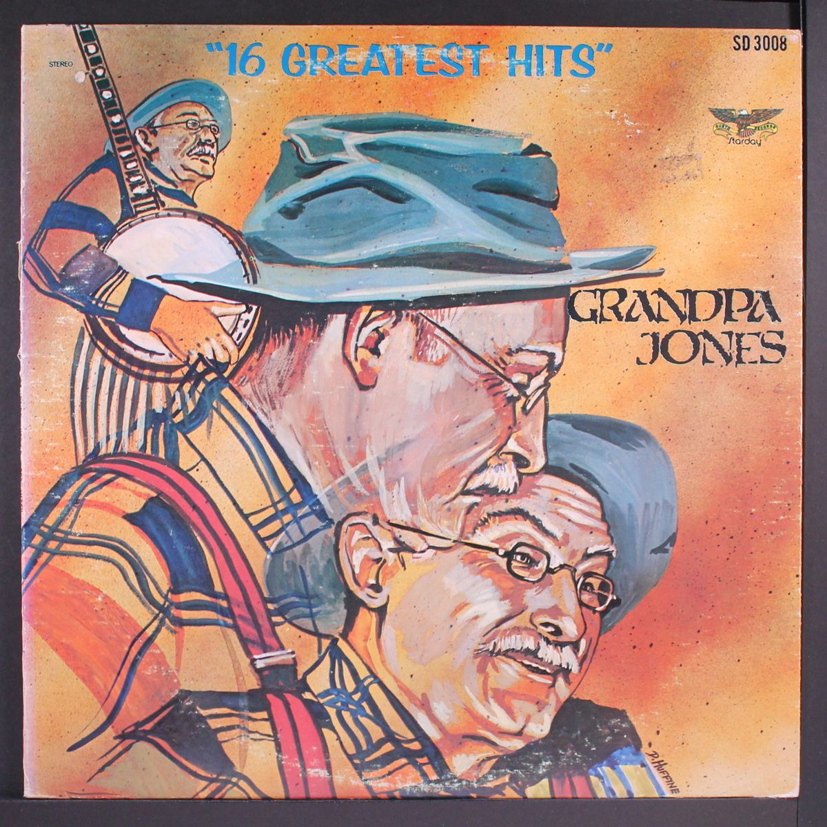 16 greatest hits by GRANDPA JONES