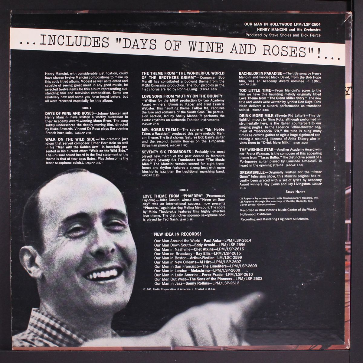 our man in hollywood by HENRY MANCINI