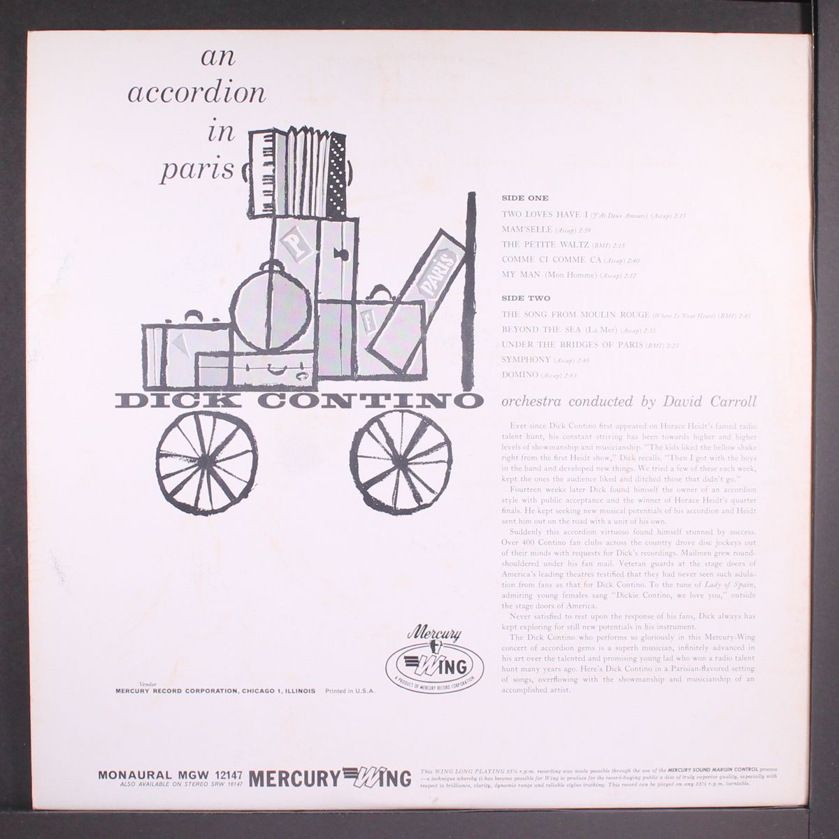 an accordion in paris by DICK CONTINO