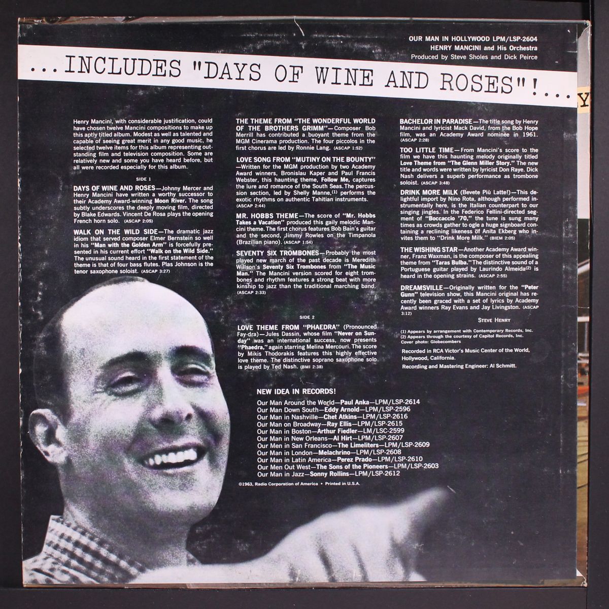 our man in hollywood by HENRY MANCINI