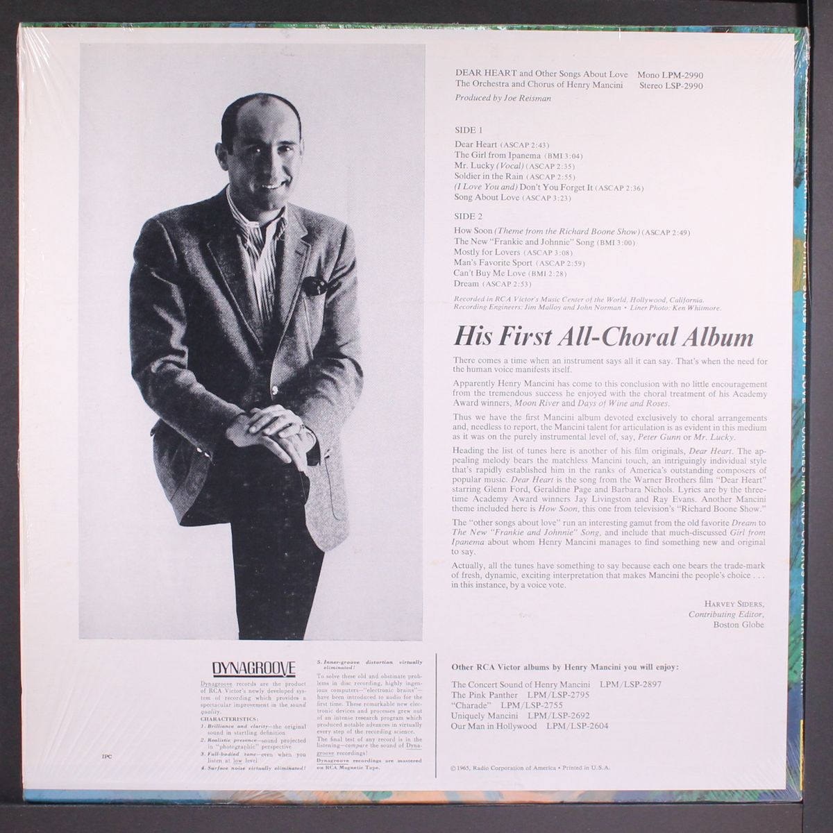 dear heart by HENRY MANCINI
