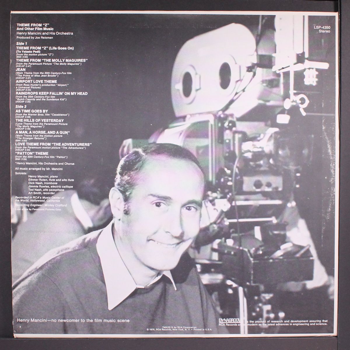 theme from z by HENRY MANCINI