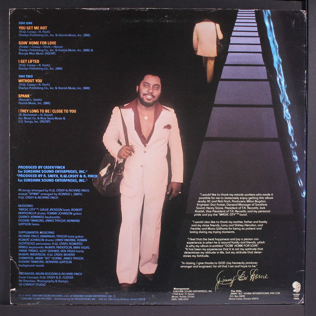 goin' home for love by JIMMY HORNE