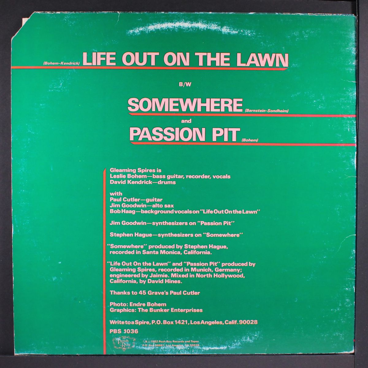 life out on the lawn by GLEAMING SPIRES