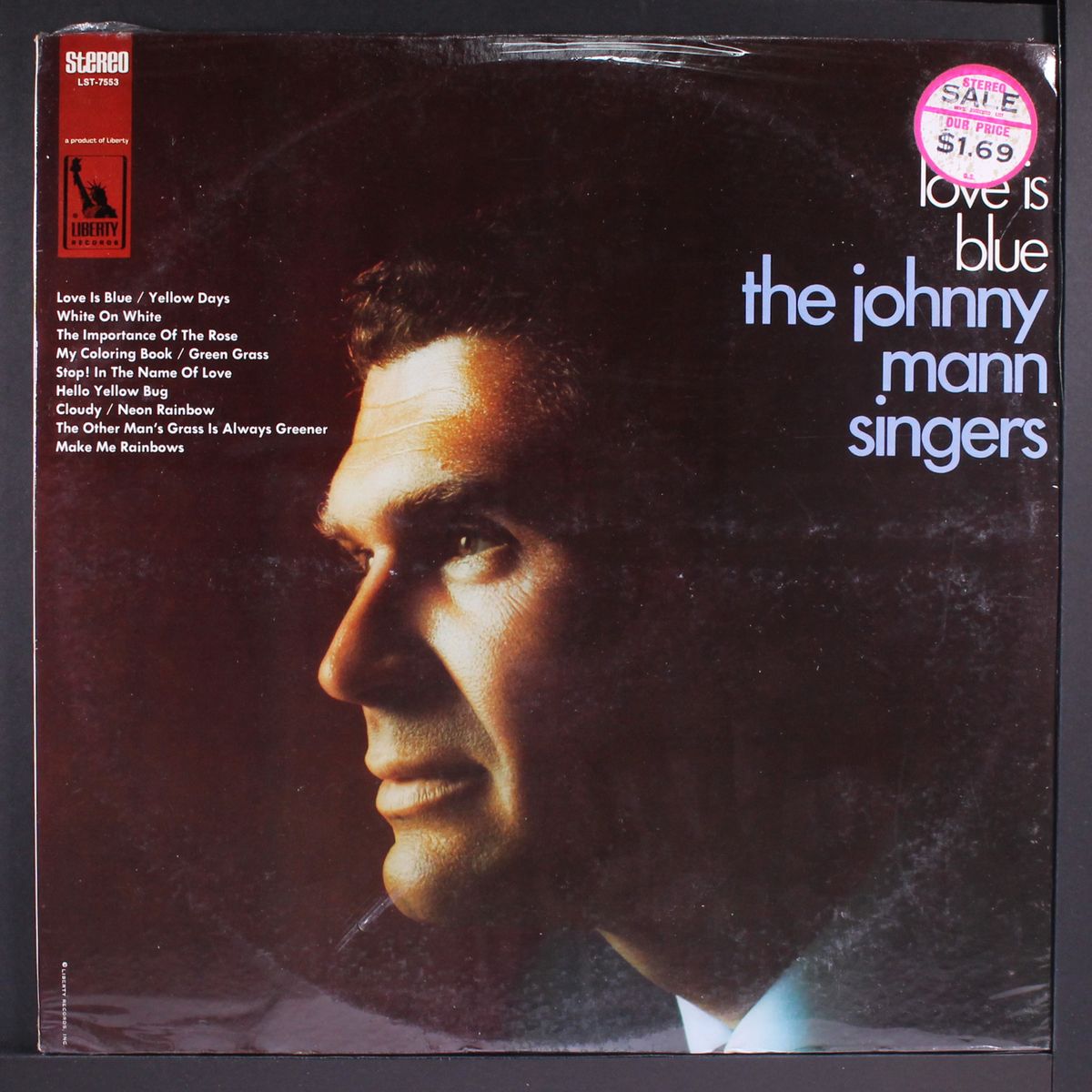 love is blue by JOHNNY MANN SINGERS