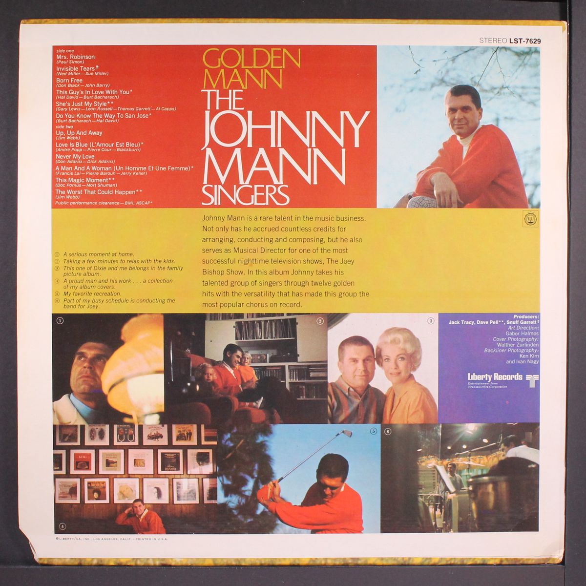 golden mann by JOHNNY MANN SINGERS