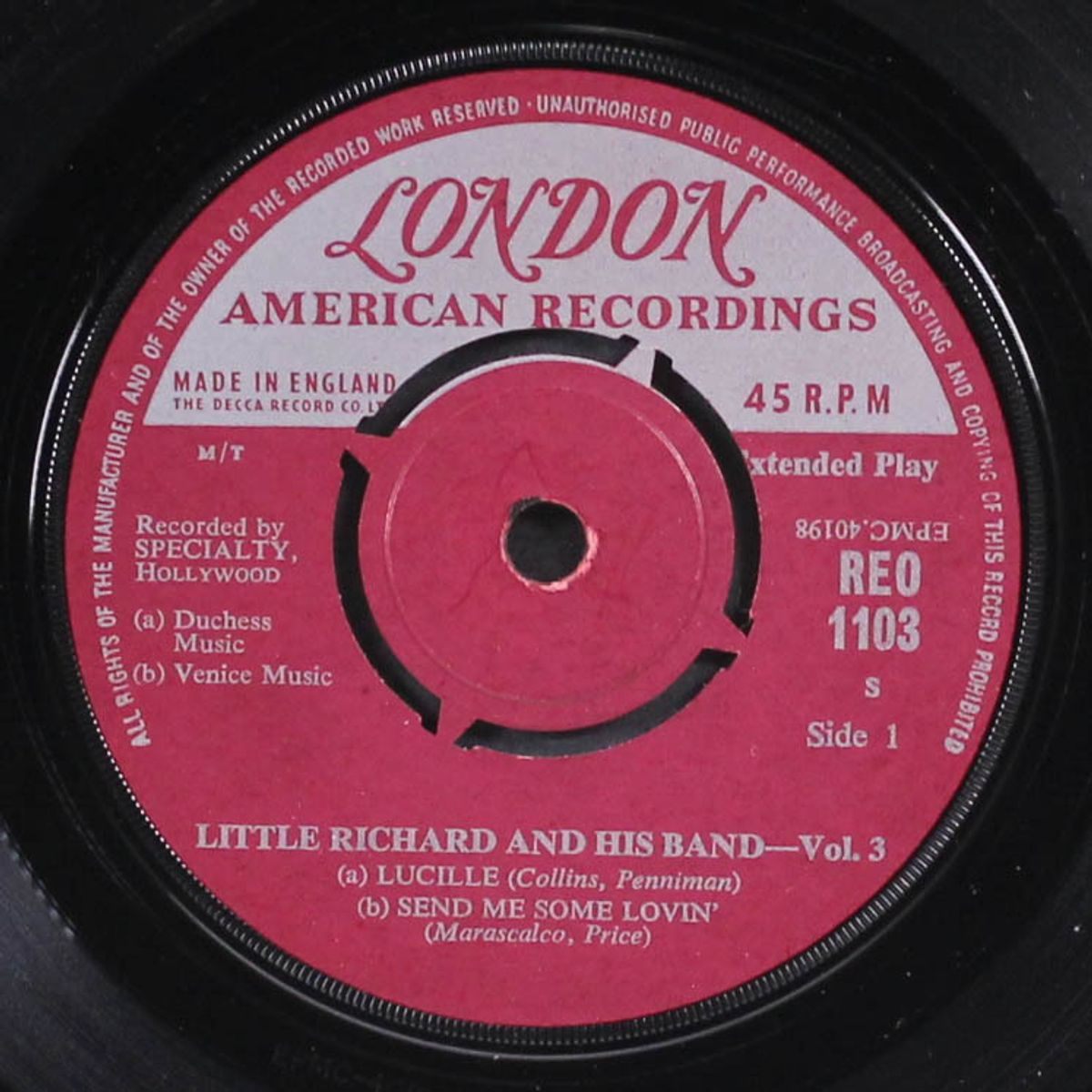 and his band, vol. 3 by LITTLE RICHARD