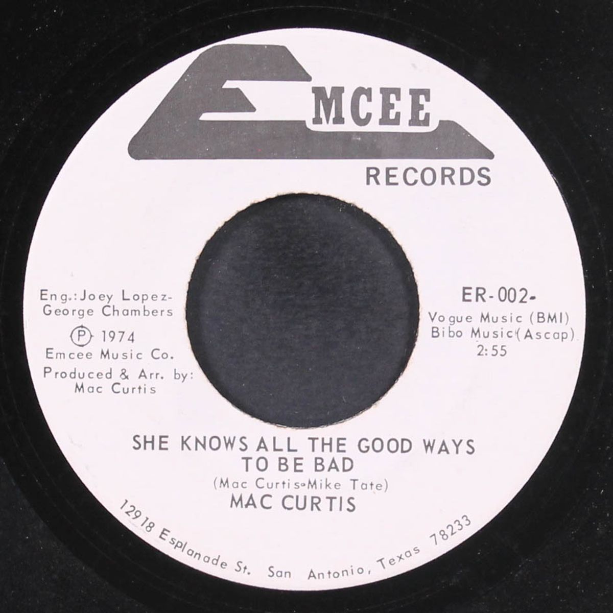 pistol packin' mama / she knows all the good ways to be bad by MAC CURTIS