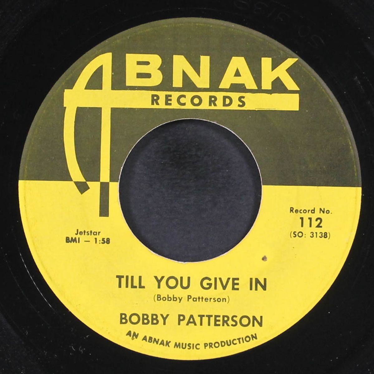 you just got to understand / till you give in by BOBBY PATTERSON