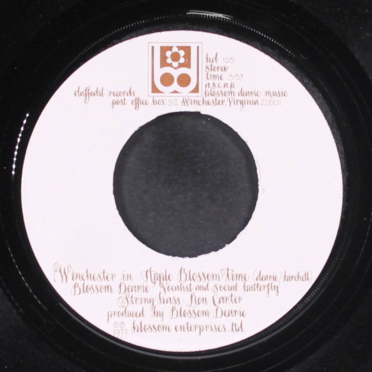 winchester in apple blossom time by BLOSSOM DEARIE