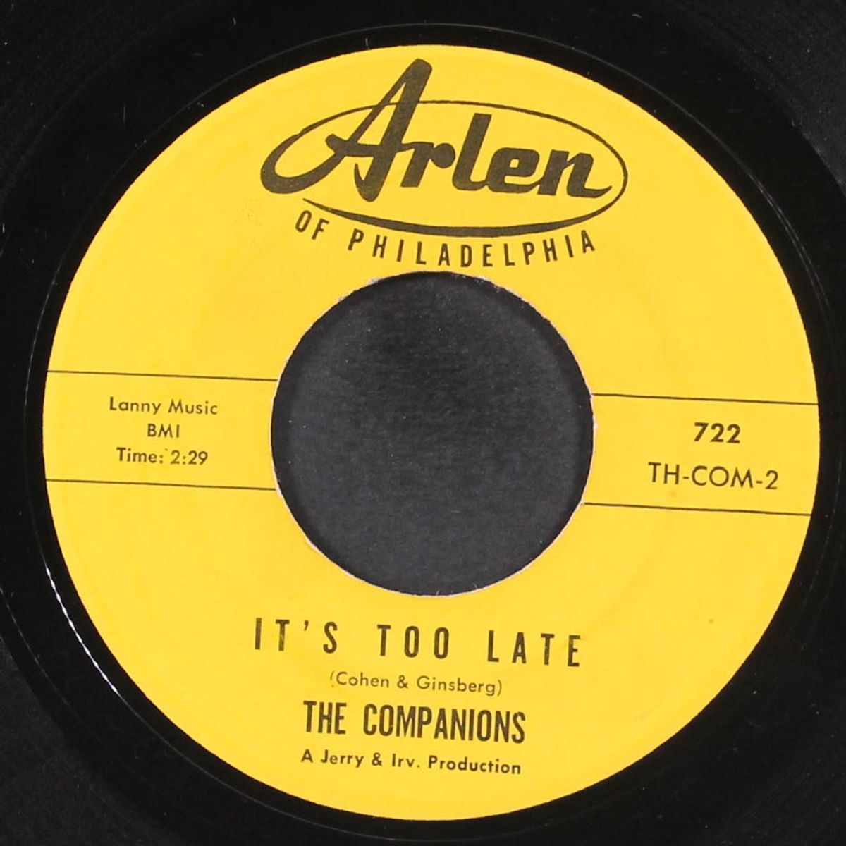 it's too late / these foolish things by COMPANIONS