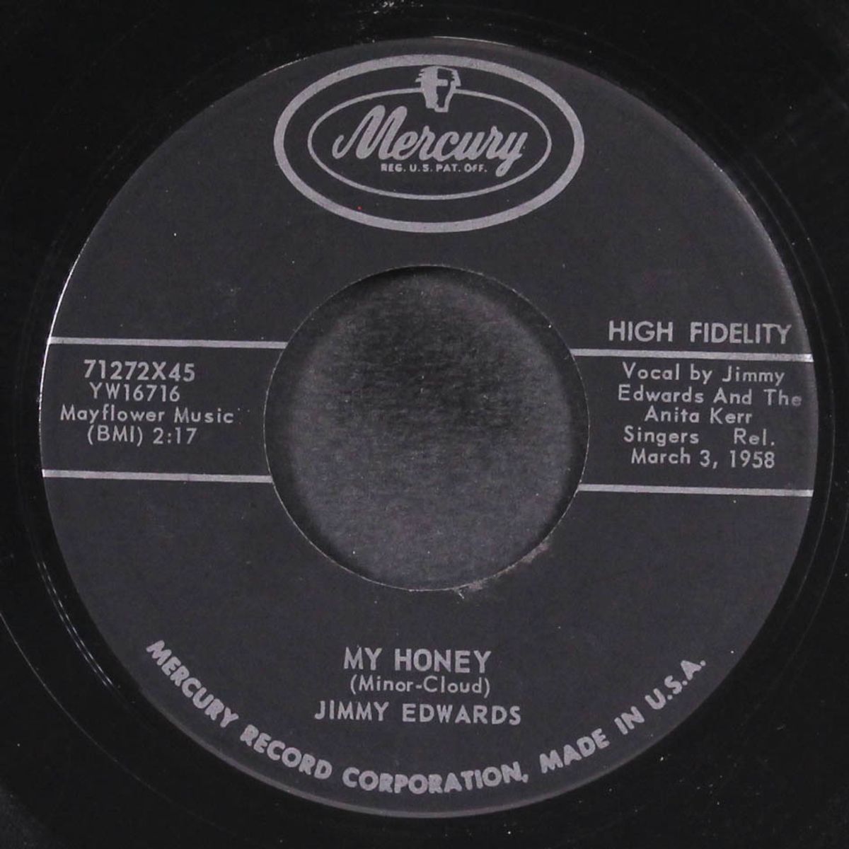 golden ruby blue / my honey by JIMMY EDWARDS