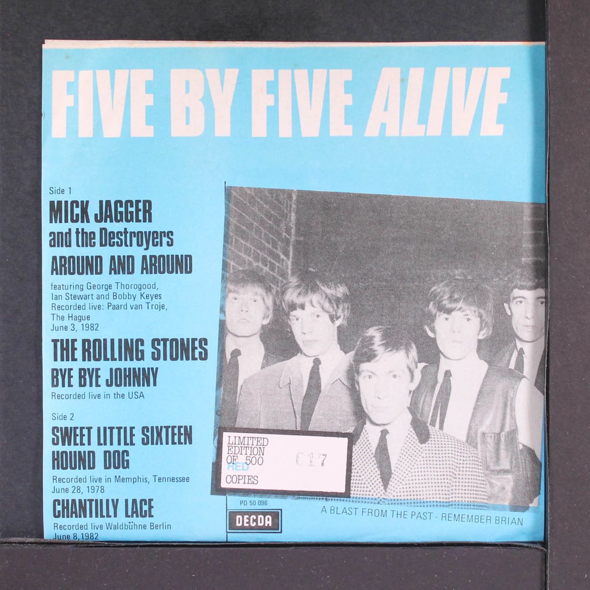 five by five alive by ROLLING STONES
