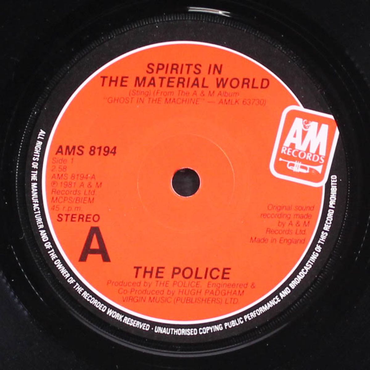 spirits in the material world by POLICE