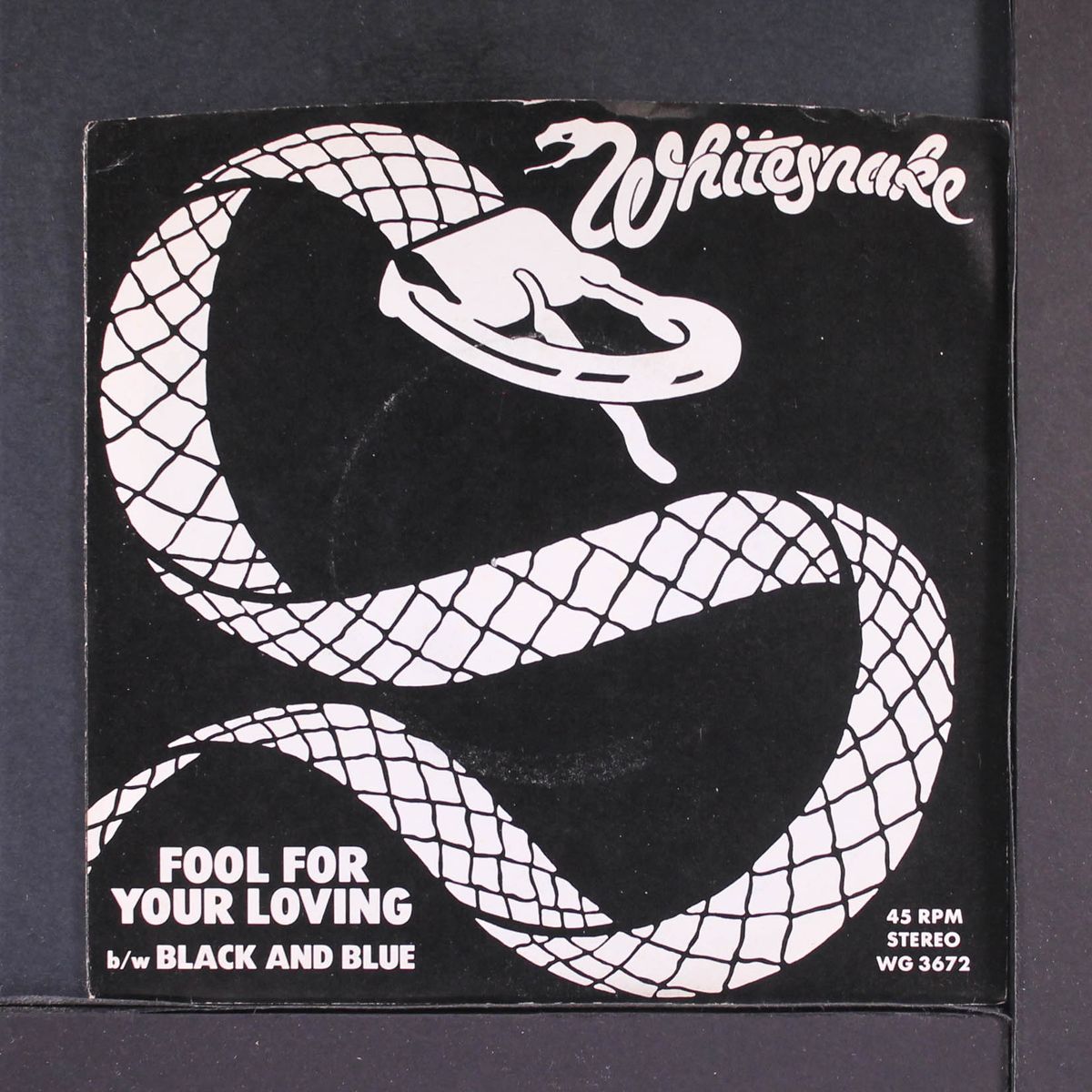 fool for your loving / black and blue by WHITESNAKE