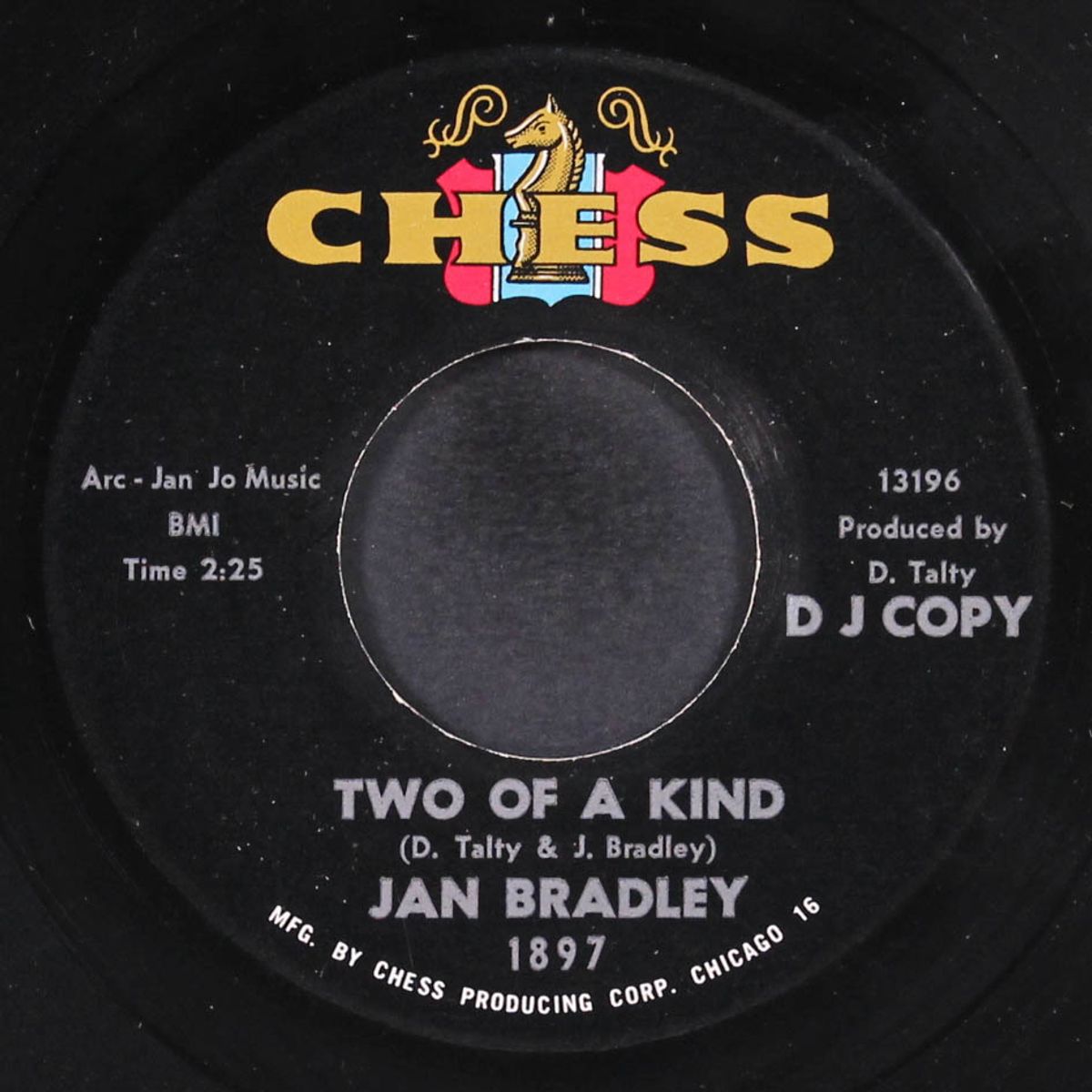please mr. dj / two of a kind by JAN BRADLEY