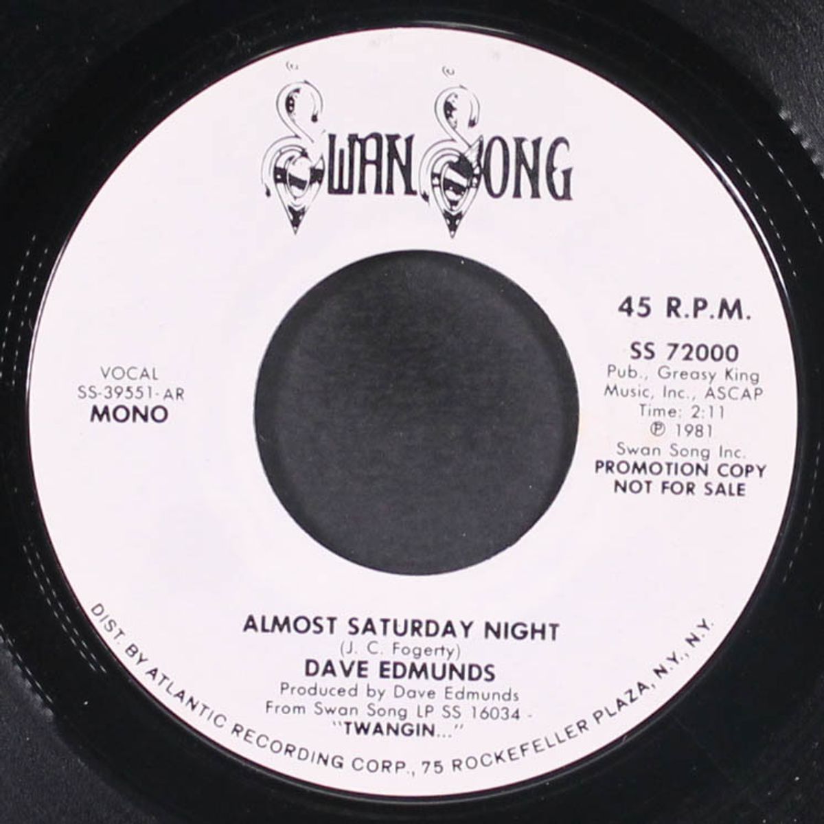 almost saturday night / mono by DAVE EDMUNDS