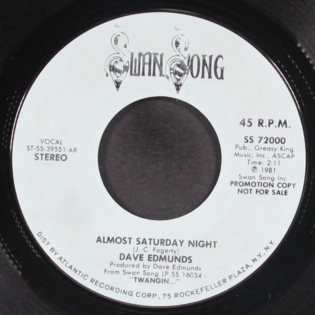 almost saturday night / mono by DAVE EDMUNDS