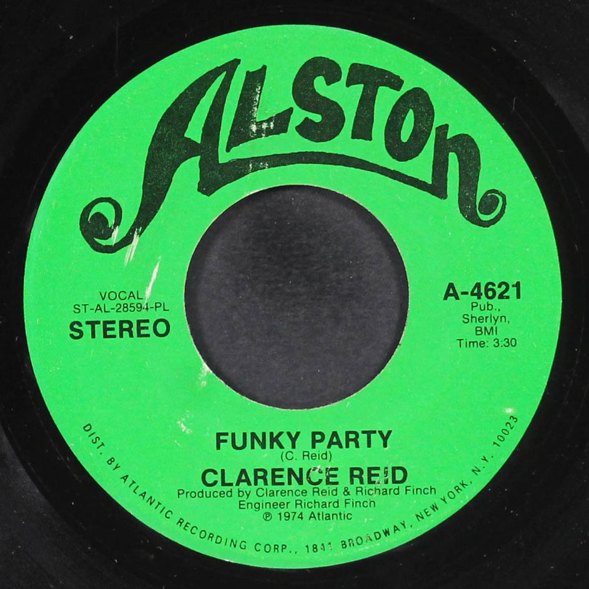 funky party / winter man by CLARENCE REID