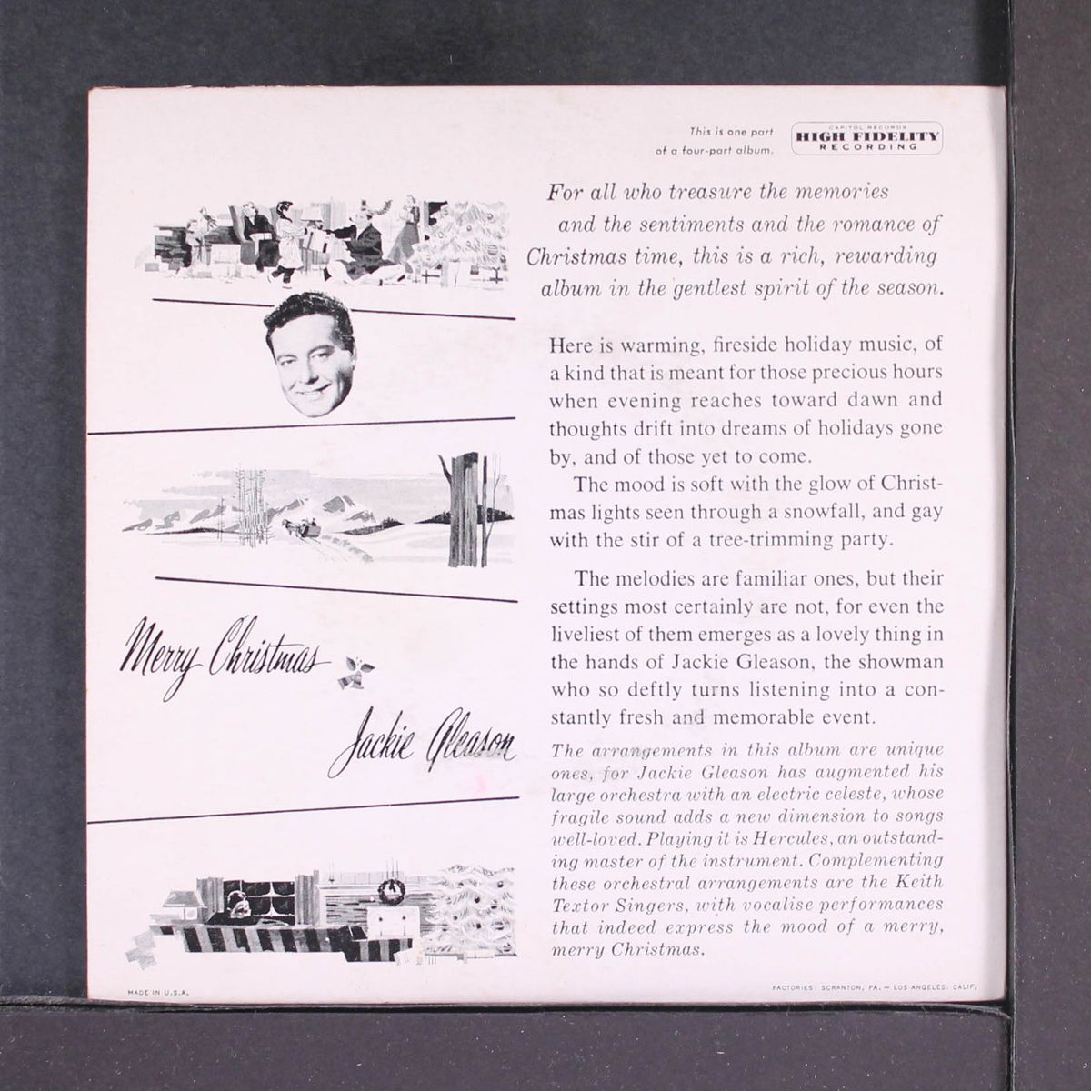 merry christmas, part 1 by JACKIE GLEASON