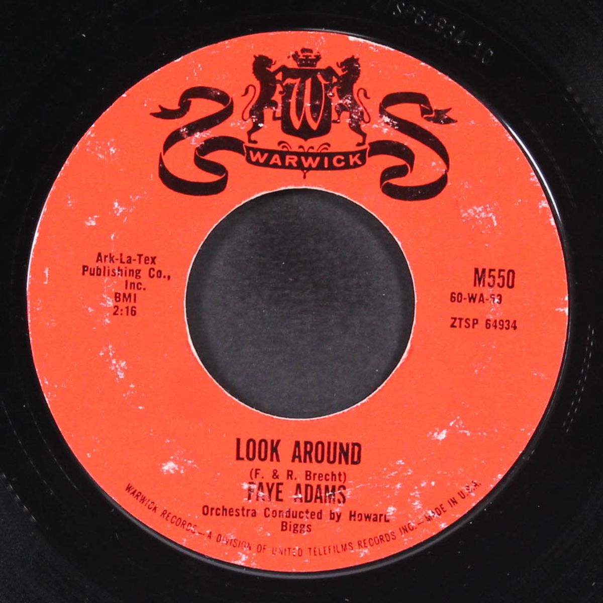 i'm so happy / look around by FAYE ADAMS