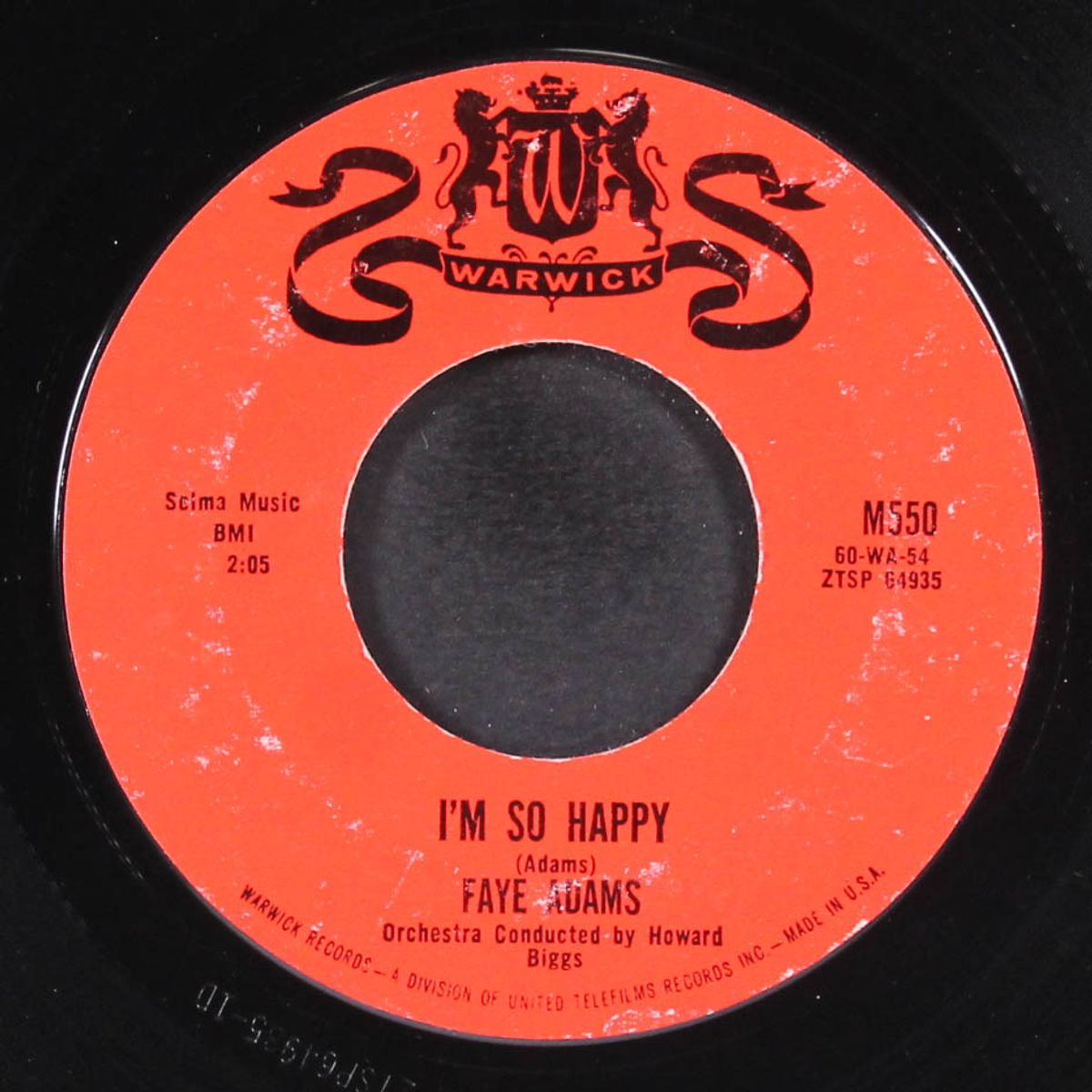 i'm so happy / look around by FAYE ADAMS