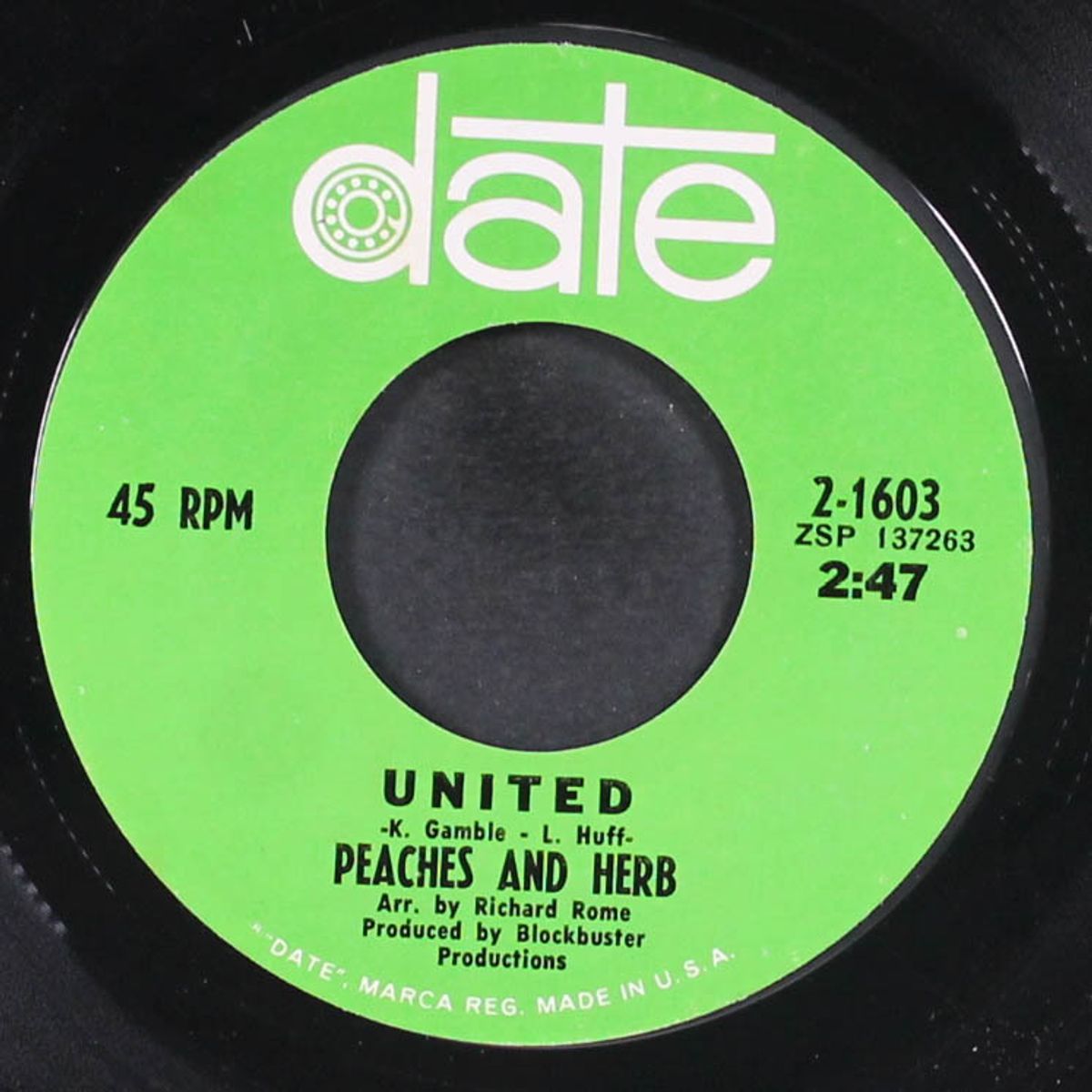 united / thank you by PEACHES & HERB