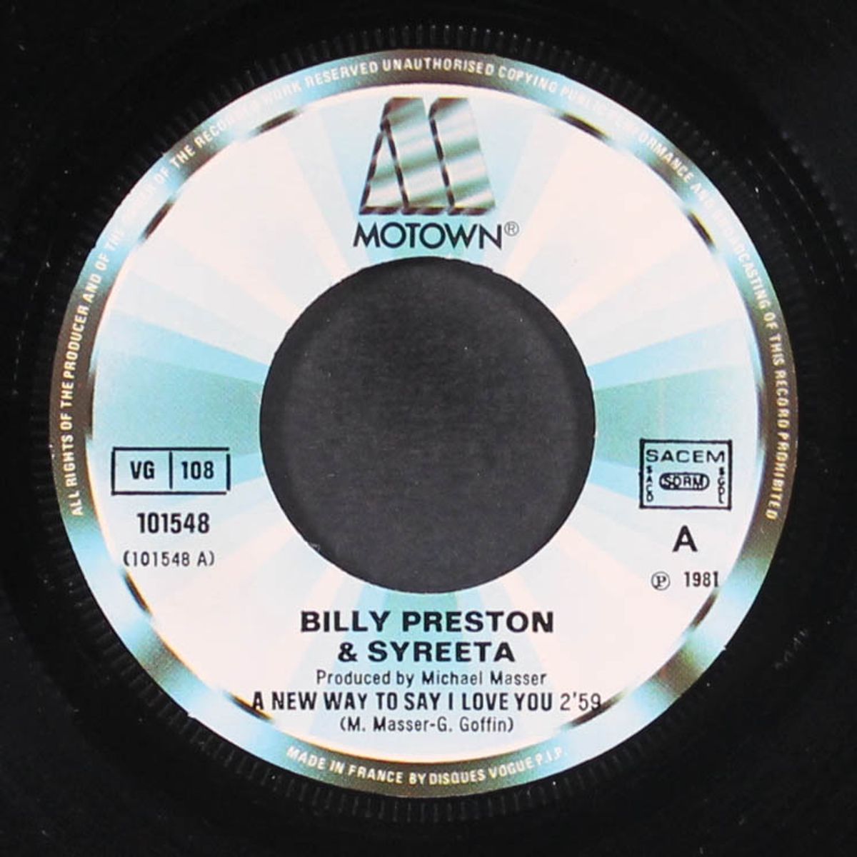 a new way to say i love you by BILLY PRESTON & SYREETA