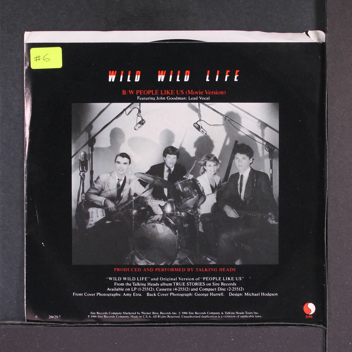 wild wild life by TALKING HEADS
