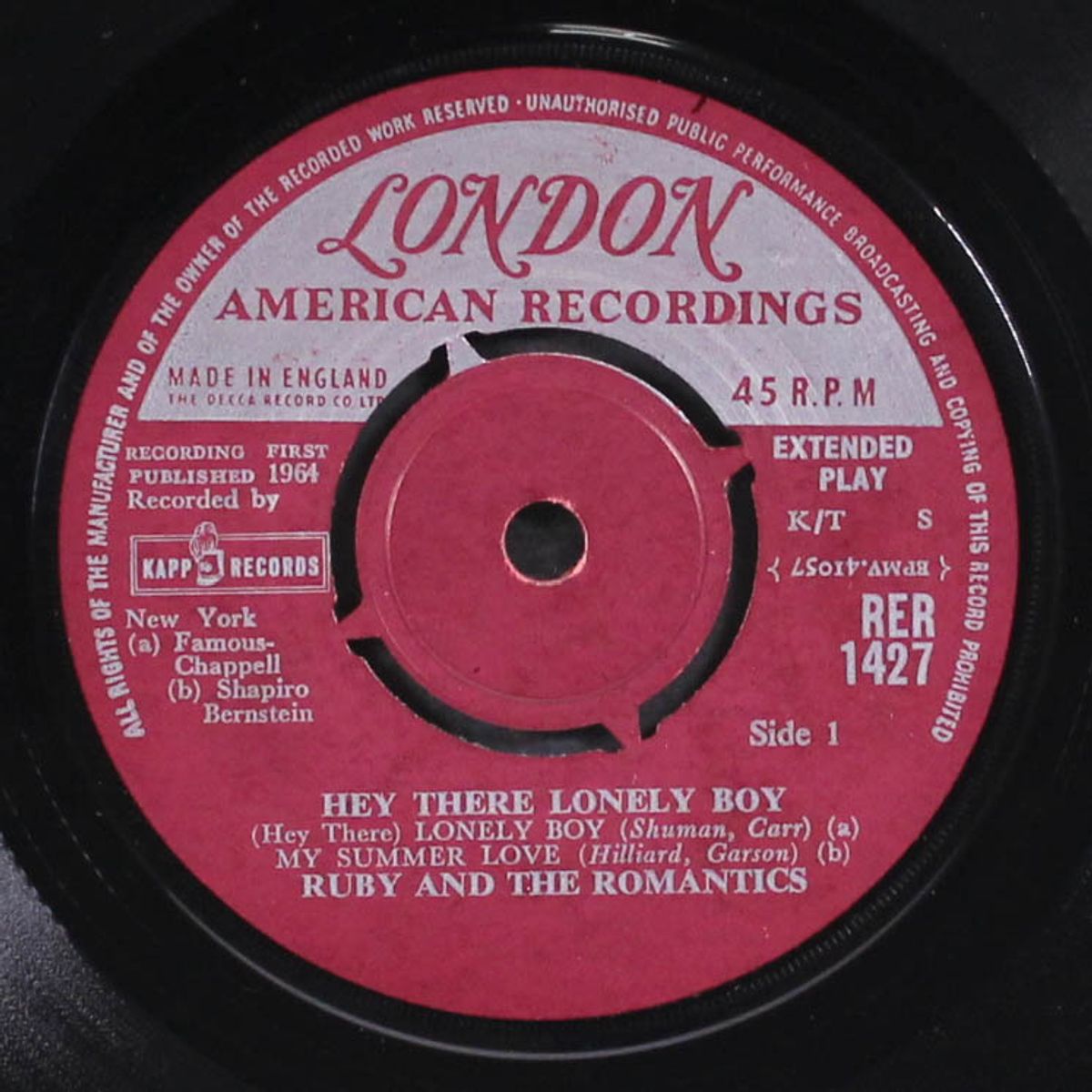 hey there lonely boy by RUBY & ROMANTICS